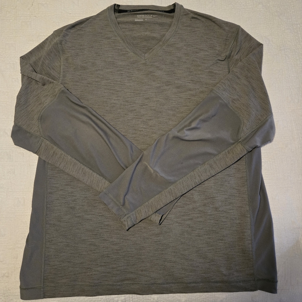 Nike Golf Tour Performance Dri-Fit long sleeve, men's size XL
